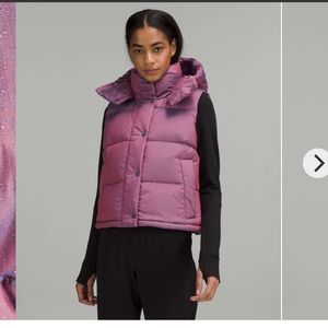 Lululemon Wunder Puff Cropped Vest
